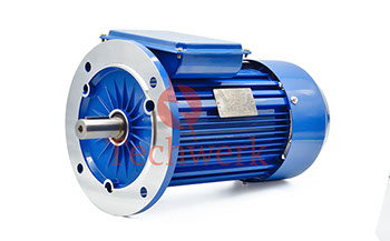 Motor electric monofazat 0.37kW 3000 rpm flansa mare poza motor electric monofazat germania cu condensator flansa mare B5